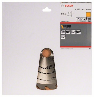 Пильный диск Construct Wood_ 250 x 30 x 3,2 mm, 20 2608641774